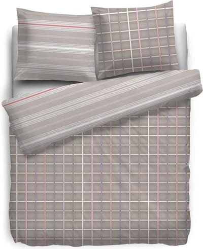 HnL Pure Cotton Dekbedovertrek Tygo - Lits-jumeaux - 240x200/220 cm