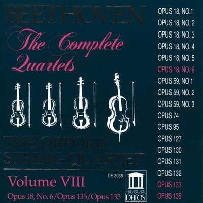 Orford String Quartet - String Quartets, Volume Viii