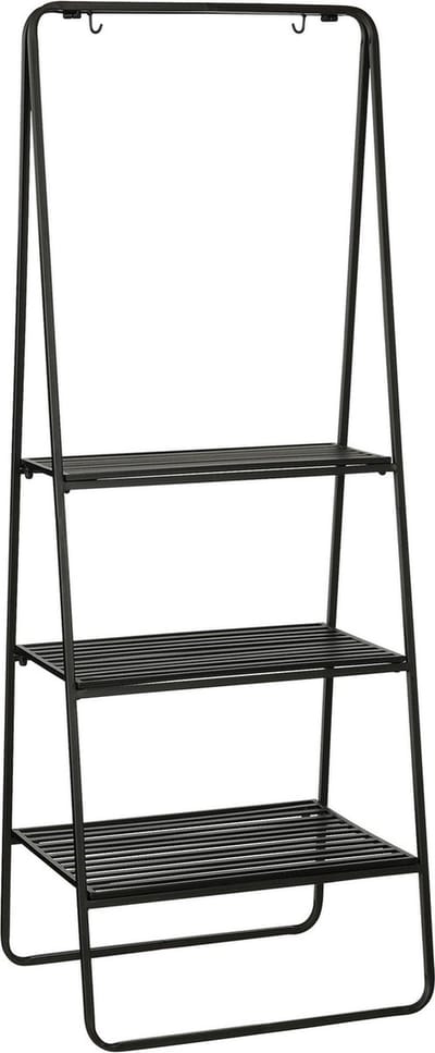 Mica Decorations Plantentafel Greenrax - 55x40x150 cm - Ijzer - Zwart