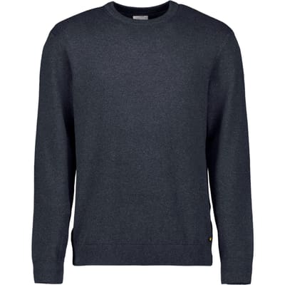 No Excess Pullover Crew Neck Melange Night Größe: S | Pullover Outlet | Herren | Schwarz