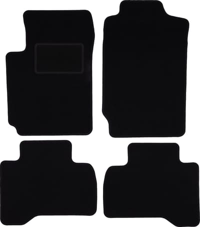 Zwarte veloursmatten voor: Suzuki Grand Vitara II 3-deurs (2005-2014)