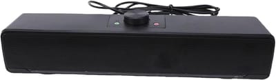 Computerluidsprekers - PC Soundbar - Muziek Films Games - Dynamische RGB Verlichting - 32 cm - Zwart