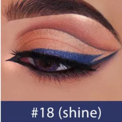 Waterproof Shiny Gel Eyeliner - 18 Dark Blue - 0.2g