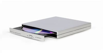 Gembird DVD-USB-021-SV - External - DVD writer - USB 2.0 - Zilver