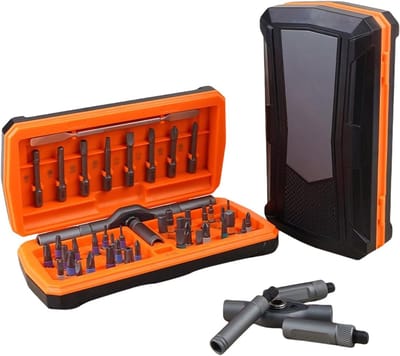 Schroevendraaierset - Gereedschapsset Ratelset - Precisie Reparaties - Magnetische Ratel - 43 Delig - Niet gespecificeerd