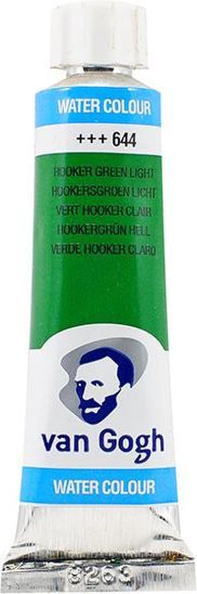 Van Gogh Aquarelverf Tube - 10 ml 644 Hookersgroen Licht