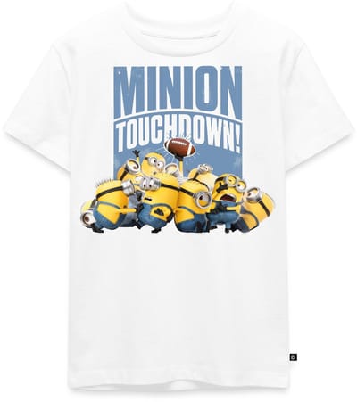 Minions Football Touchdown Premium T Shirt Kinderen