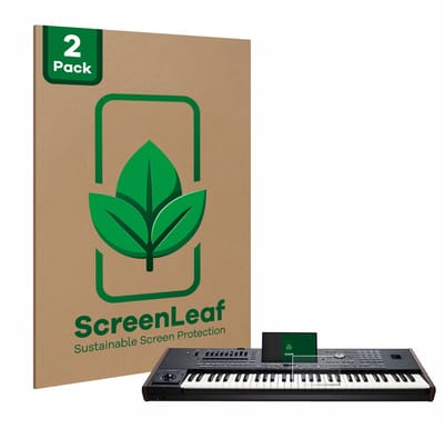 2 Stuks Screenprotector voor KORG Pa5X - Hoogwaardige Beschermfolie transparant