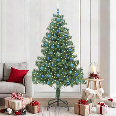 vidaXL - Kerstboom - Groen - 210 - cm - PVC