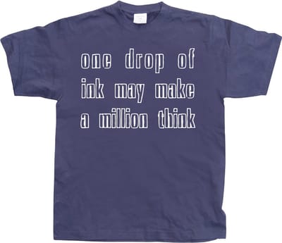 Hybris One Drop Of Ink T-shirt SH-1-15055-LFH1-4