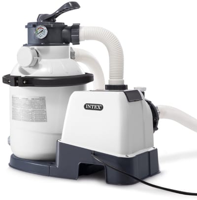 Intex 26644GS Zandfilterpomp - SX1500 - 4000 liter per uur - Zwembadfilterpomp - Zandfilter - Filterpomp - Zwembadwater - Zwembadonderhoud