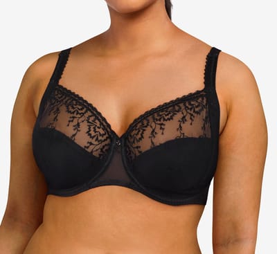 Chantelle Kanten Beugel BH - Every Curve - Full Cup - Stevige full cups bh - Goede ondersteuning - 90G - Zwart