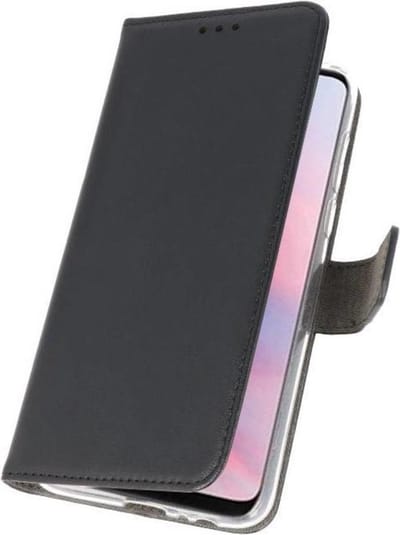 Booktype Telefoonhoesjes - Bookcase Hoesje - Wallet Case - Geschikt voor Huawei Y9 2019 - Zwart