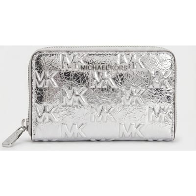 Michael Kors Small Card Case Silver Größe: OS | Clutches Outlet | Damen | Grau