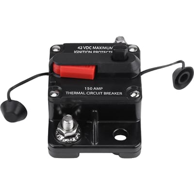 DC12V42V Auto Stereo Audio In-line Stroomonderbreker Handmatige Reset(250A)