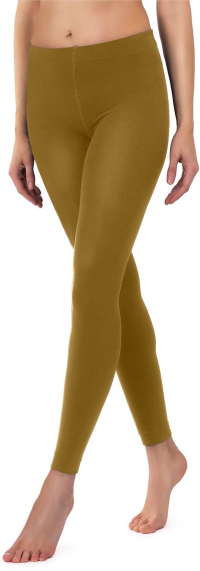 Merry Style Dames Thermische - Sport - Vrijetijdsbroek - Lang - Sporbroek - MS-WK-24550-Leggings - Mosterd - 38/40