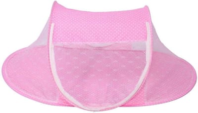 EGoods - Opvouwbaar Babybedje met Luifel en Anti-Bug Tent, Draagbaar Kinderbedje voor Reizen - Blauw