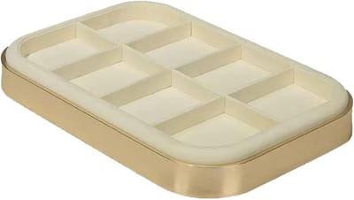 Sieraden Organizer - Opbergbakje - Juwelen Presenteren - Stapelbaar Ontwerp - 30x20x3 CM - Zwart