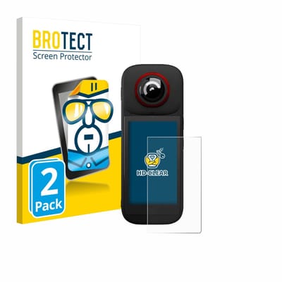BROTECT - Screenprotector voor Labpano PanoX V3 360° - Folie Beschermfolie transparant 2 Stuks