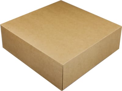 BrandNewCake® Taartdoos - 30x30x10 cm - Taartdoos Karton - Cakedoos - 50 Stuks - Bruin