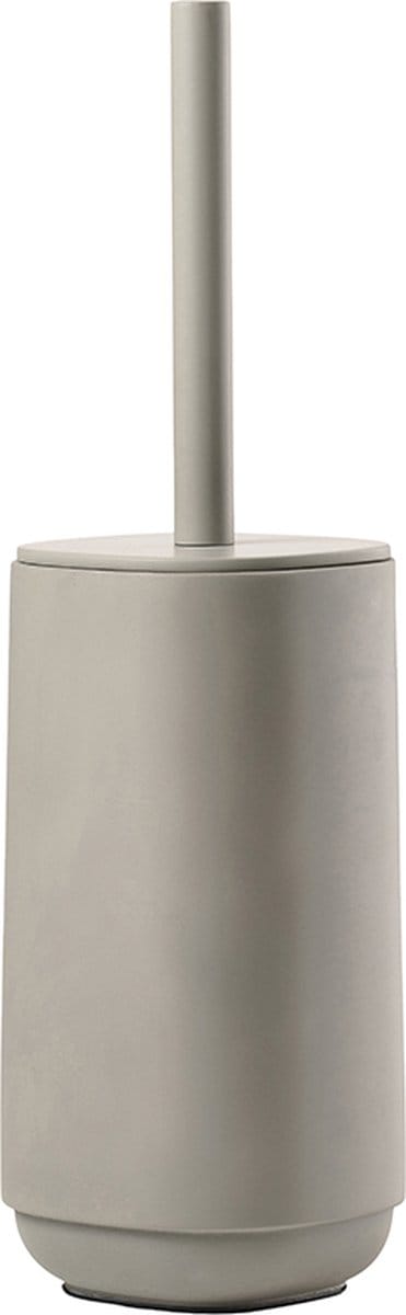 Zone Denmark Time Toiletborstel met Houder - WC Borstel Vrijstaand - Toilet & Badkamer Accessoires - Beton - 36 x 10,5 cm - Concrete