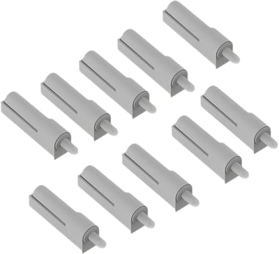 Dailygoods- Kastdeurdempers 10 Stuks - Demping Kastdeuren Zacht Sluiten - Geruisloos Sluitmechanisme - Meubel Dempers ABS - Eenvoudig Te Monteren - Duurzaam Woonklimaat