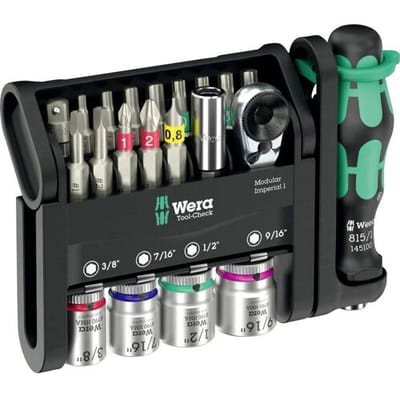 Wera Tool-Check Modular Imperial 1 05049001001 Gereedschapsset 21-delig