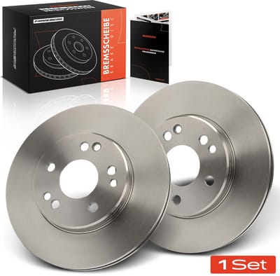 Frankberg 2x Remschijven Vooras voor Benz C124 W124 S124 W