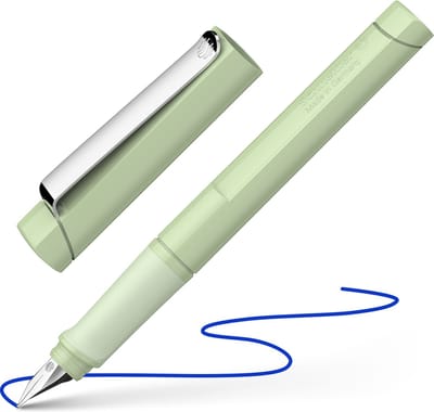 Schneider vulpen - Base - soft green - penpunt M - S-160226