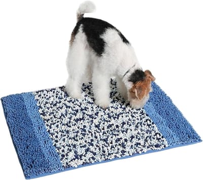 Snuffelmat voor honden - Honden voermat - Mentale stimulatie - Antislip basis - 90x60 cm - Multi