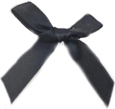 BamBella® - Strikjes - Zwart- 100 stuks decoratie knutselen Kleine strikken