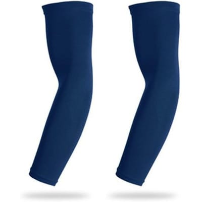 2 STUKS Atletische Arm Compressie Sleeve Basketbal Fietsen Armwarmer Zomer Hardlopen UV Bescherming Volleybal Zonnebrandcrème XL
