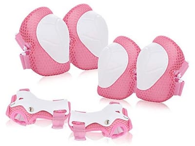 Knie- en elleboogbeschermers voor kinderen - Beschermingsset voor outdoor sporten