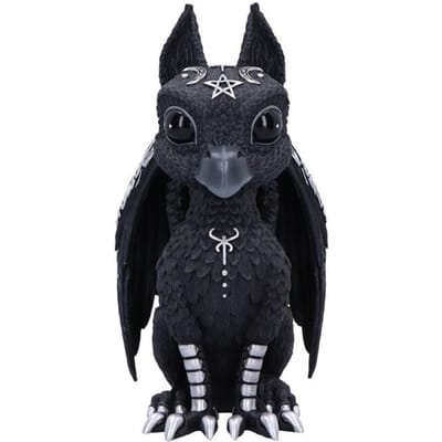 Nemesis Now - Gothic beeld - Griffael (Large) - voor Geen - zwart