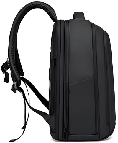 CarryQuest® - Reistas -16-inch Laptoptas - Ruim Laptopcompartiment + Slimme Indeling - Duurzaam Oxford Materiaal - Zwart