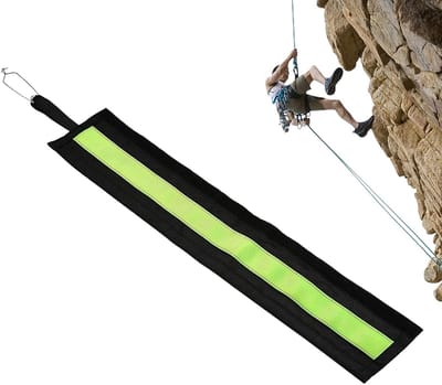 Klimtouw Beschermer - Touwhoes Rotsklimmen - Touw Beschermen - Dubbellaags PVC Nylon - 83 x 13 cm - Meerkleurig