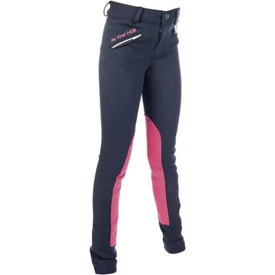 Mid grip rijbroek voor meisjes HKM My First HKM