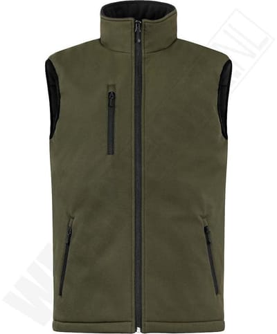 Clique Padded Softshell Vest 020958 - Donkergrijs - S