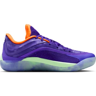 Jordan Zion Sneakers Heren - Paars - Maat 43 - Leer