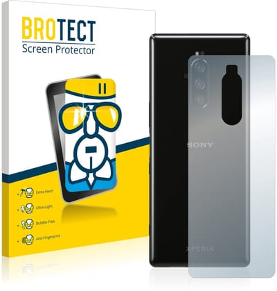 Screenprotector voor Sony Xperia 1 (Achterkant) Beschermglas transparant