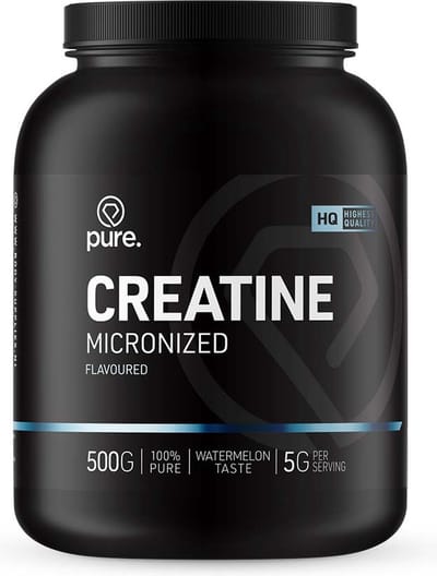 Pure. Creatine Monohydraat - Watermelon - 500g - micronized poeder - creatine - spiergroei - fitness & sport