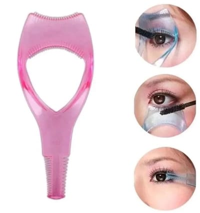 Mascara Beschermer Opzetstuk 3-in-1 - Mascara Shield voor Bovenste & Onderste Wimpers, Anti-Kladder Make-up Tool