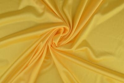 15 meter stretch voering - Licht geel - 100% polyester