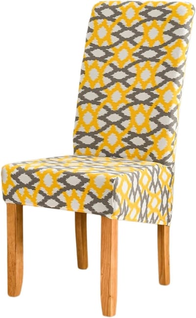 Set van 6 Elastische Stoelhoezen voor Eetkamer, Wasbare en Verwijderbare Hoezen voor XL Stoelen, Bescherming en Stijl voor Jouw Eetkamer