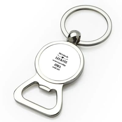 Akyol - dit is hoe de leukste en meest geweldige oma eruit ziet flesopener - Oma - meest leukste oma - verjaardag - cadeautje voor oma - oma artikelen - kado - geschenk - 9 bij 3 cm
