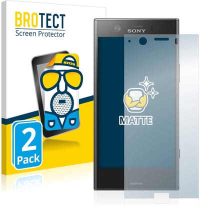 BROTECT - Screenprotector voor Sony Xperia XZ1 Compact - Folie Beschermfolie matte 2 Stuks