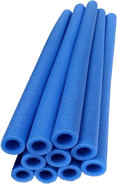 Trampoline Paalhoezen - Veiligheid Schuim - Trampoline Gebruik - Weerbestendig Ontwerp - 10 Stuks - Blauw