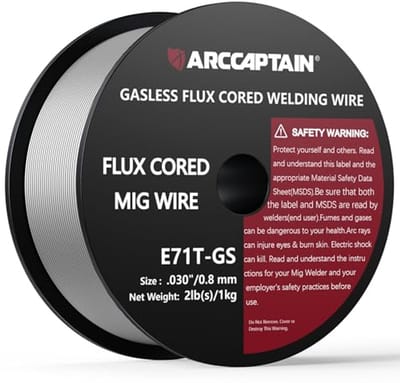 Vuldraad 0.8 mm 1 kg voor MIG-lassen zonder gas – TÜV-getest en Spatarm