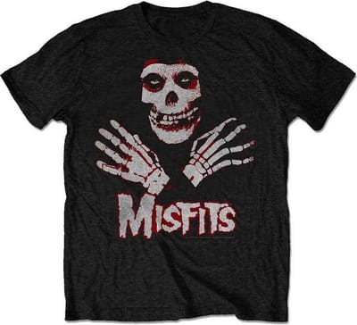Misfits - Hands Heren T-shirt - 2XL - Zwart