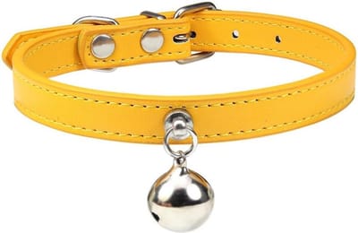 Kattenhalsband met Belletjes - Halsband voor Huisdieren - Geel